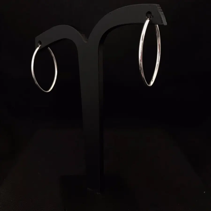 BRINCO NAVETE MEIA CANA 3,5CM