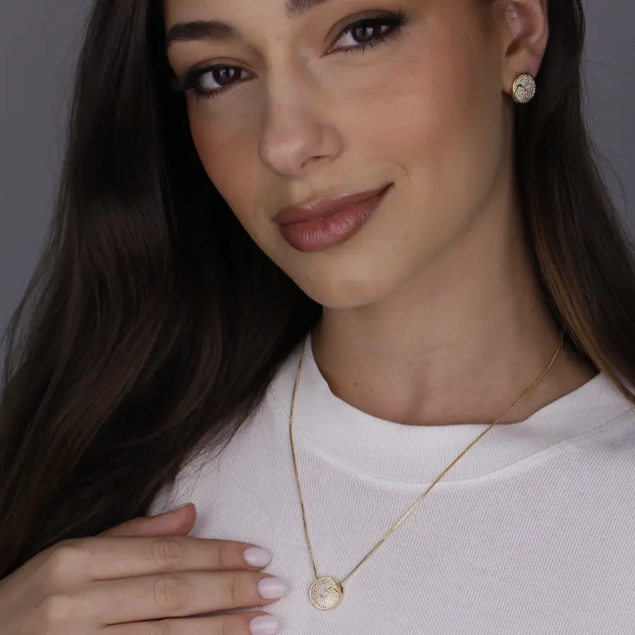 Conjunto Inspiração Cravejado em Zircônia 