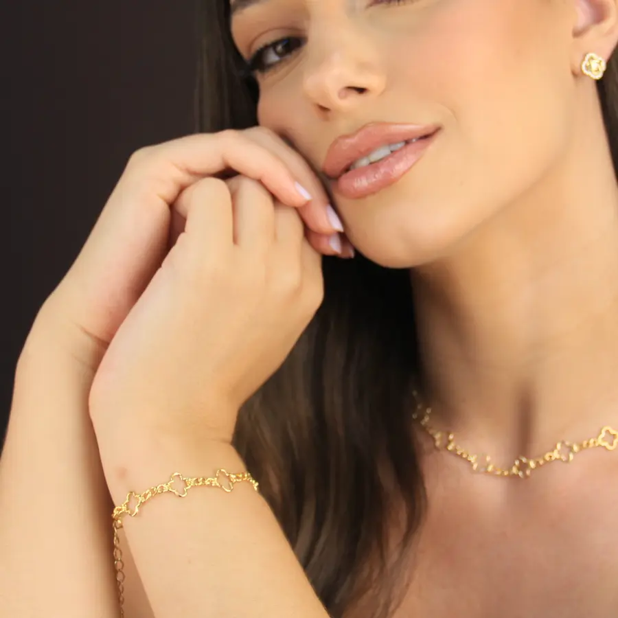 Pulseira Elos Trevo 