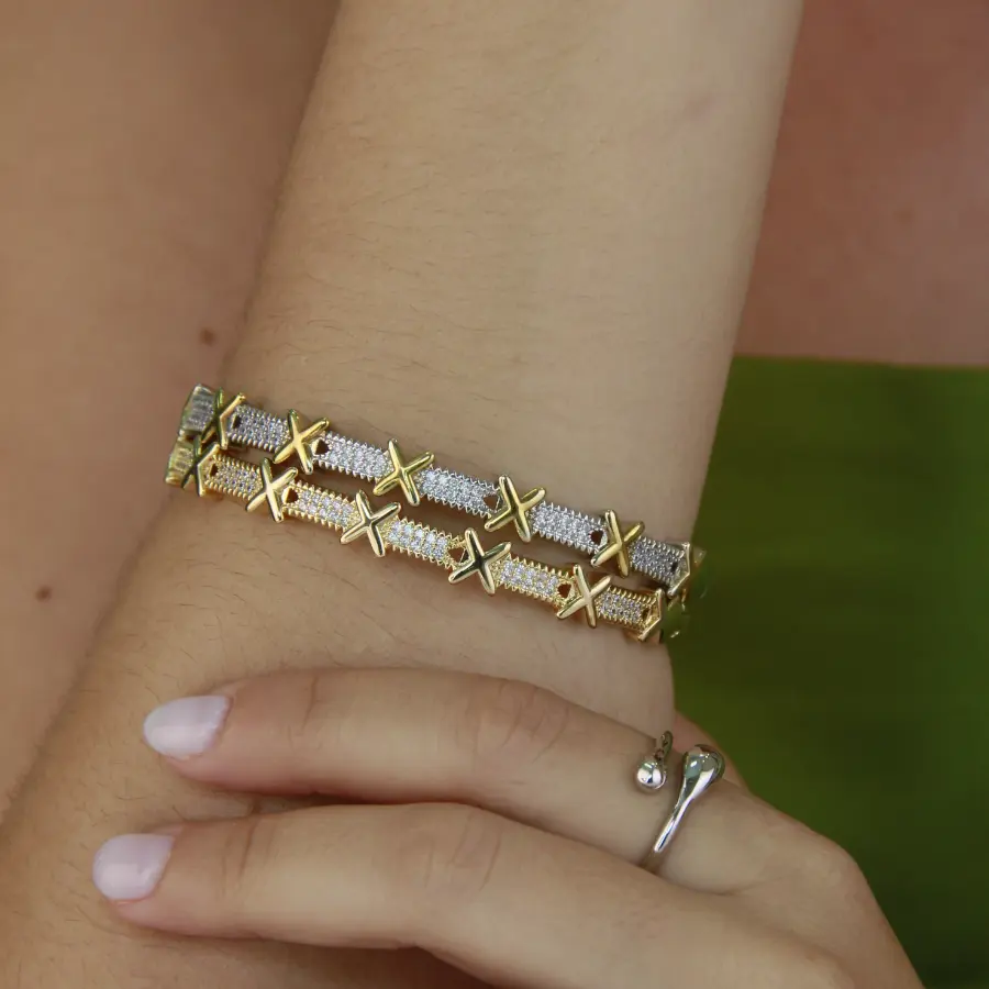 Bracelete Inspiração Cravejado 