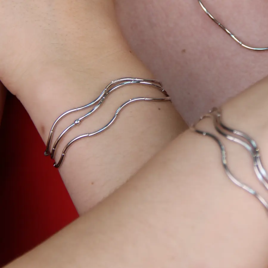 Trio de Pulseiras Orgânicas