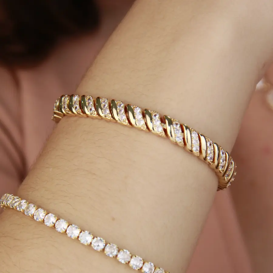 Pulseira Cravejada 