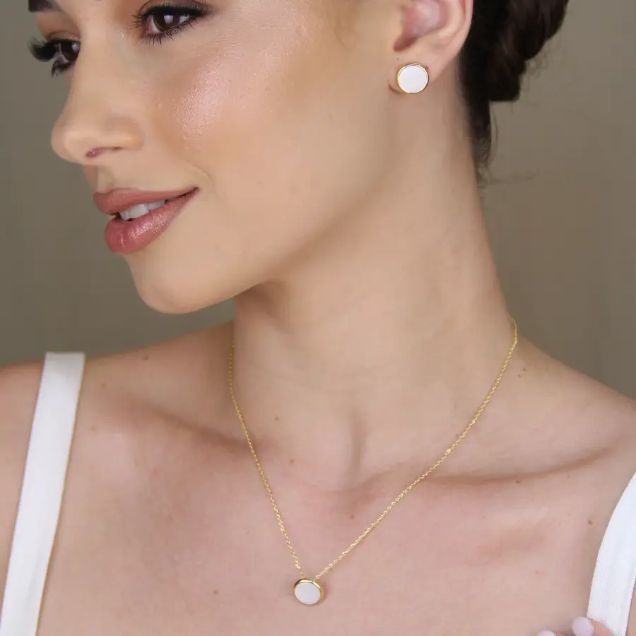 Conjunto Colar e Brinco 