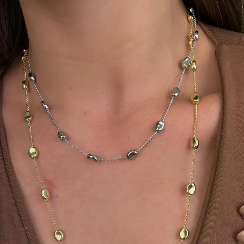 Colar Oval Orgânico 