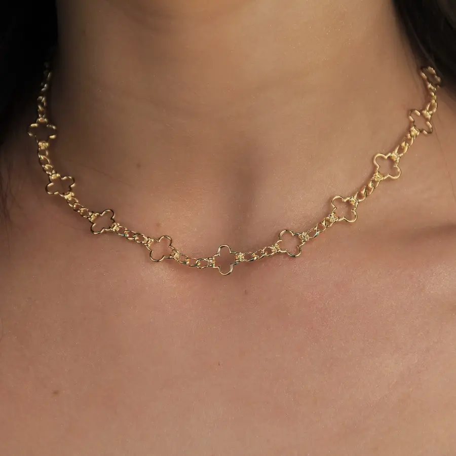 Choker Elos Trevo