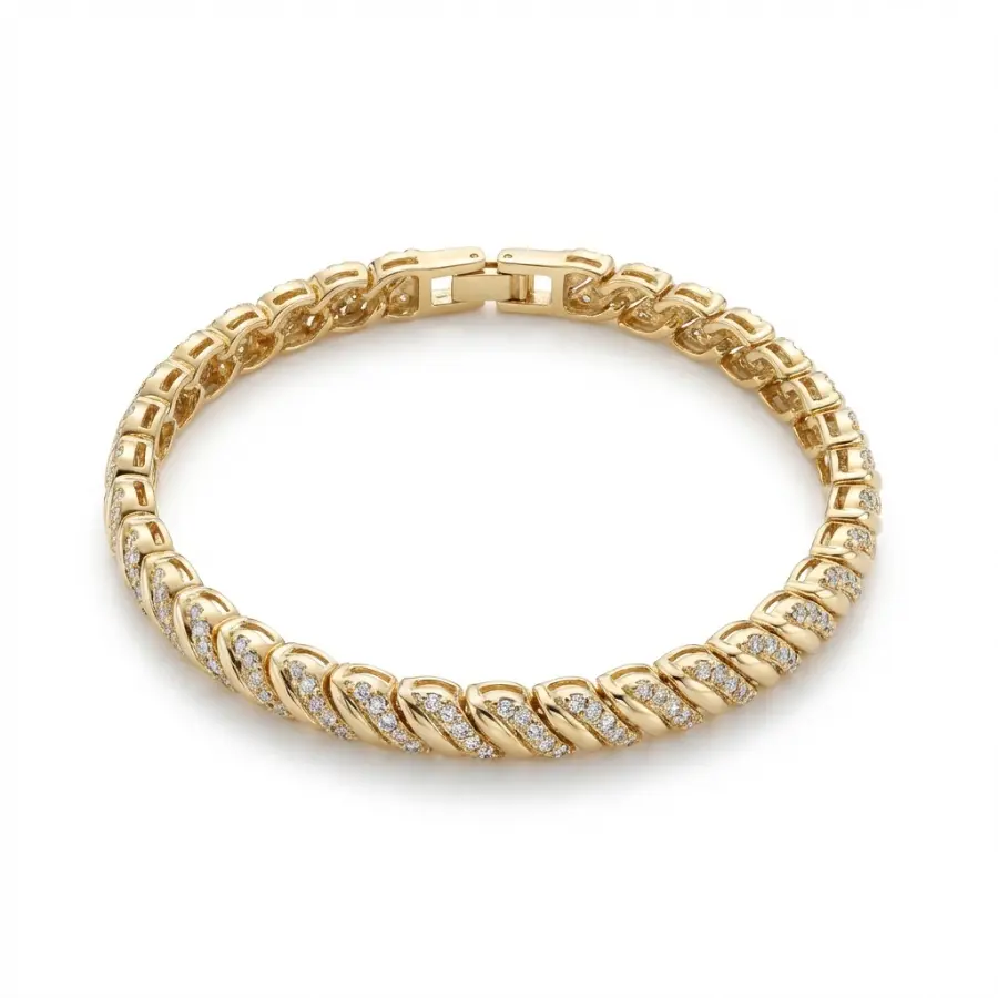 Pulseira Cravejada 