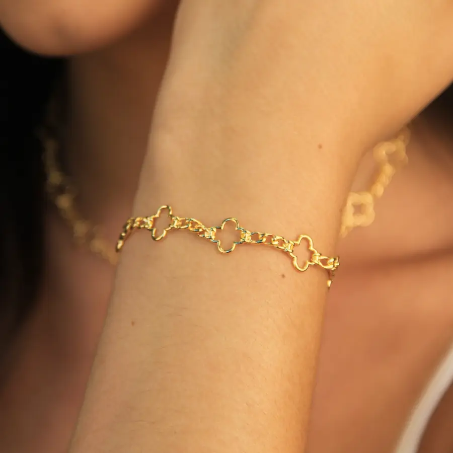 Pulseira Elos Trevo 
