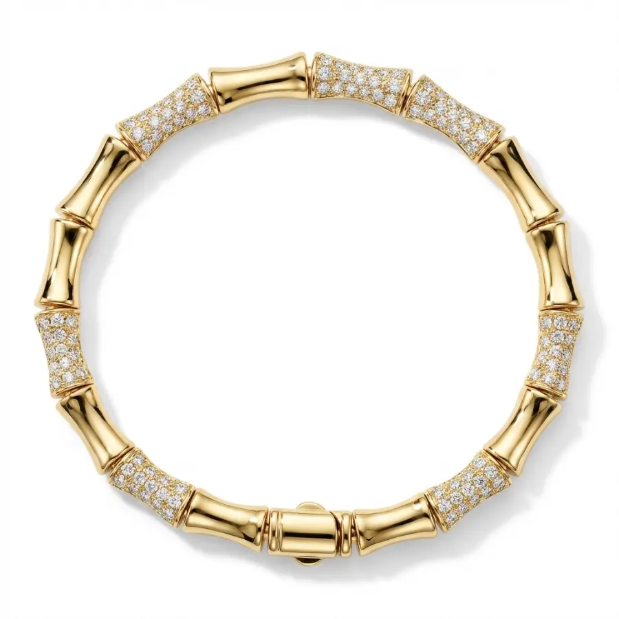 Pulseira Cravejada em Zircônia 
