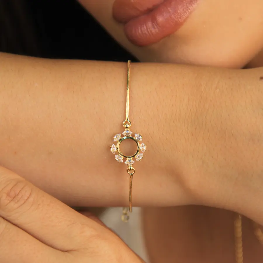 Pulseira Mandala Cravejada