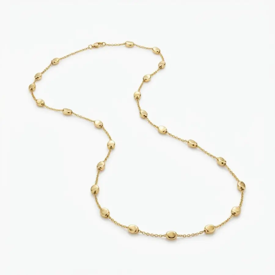 Colar Oval Orgânico 