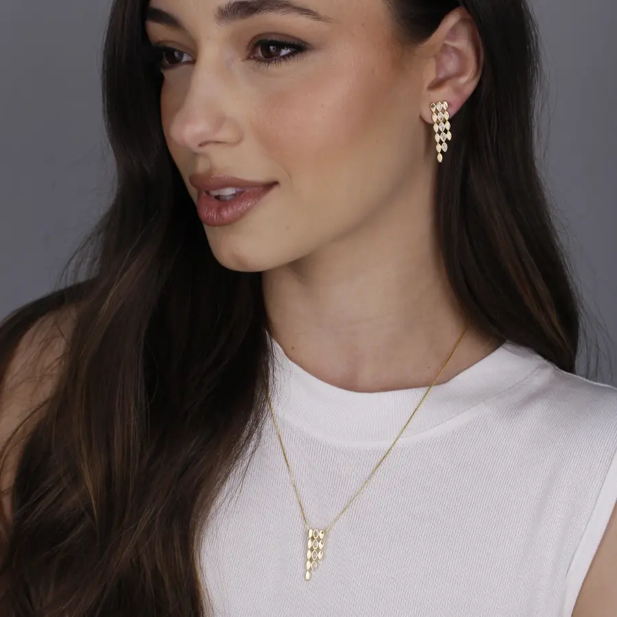 Conjunto Inspiração Cravejado em Zircônia 